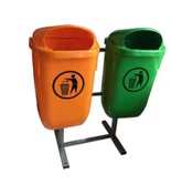 50L Twins plastikust prügikastid