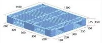 Euro Plastic Hdpe Heavy Duty Kaubaalus 1300x1100mm